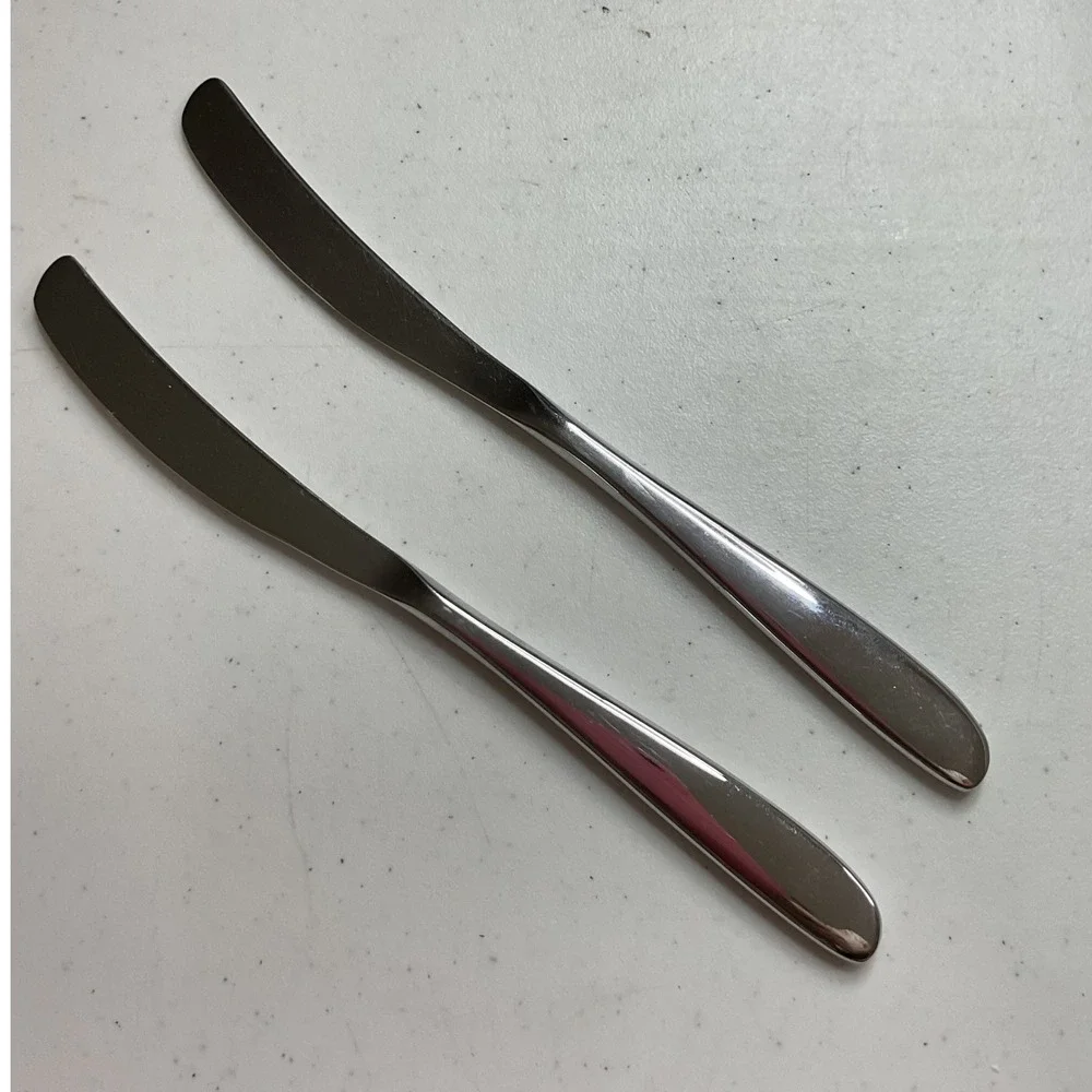 Studio William Olive Hazel Cutlery 2 pcs Dinner Knifes  Stainless